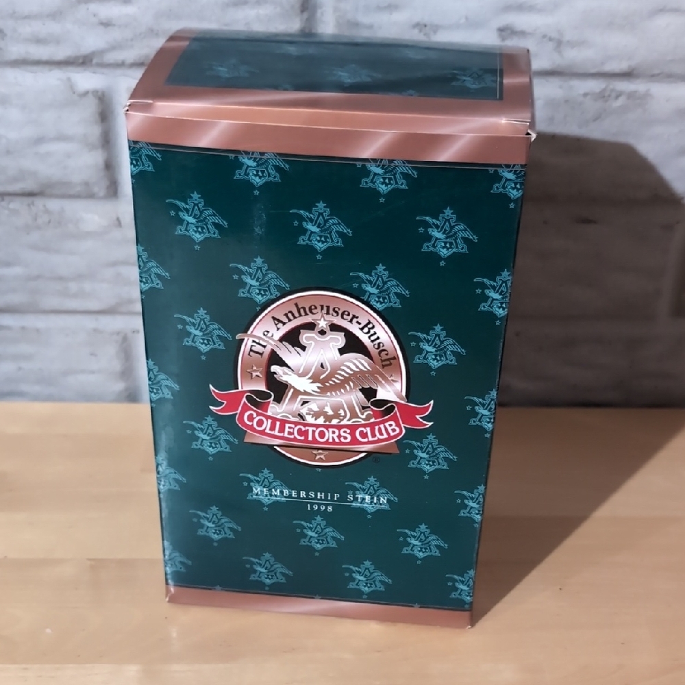 Anheuser-Busch Collectors Club Stein Box - Green